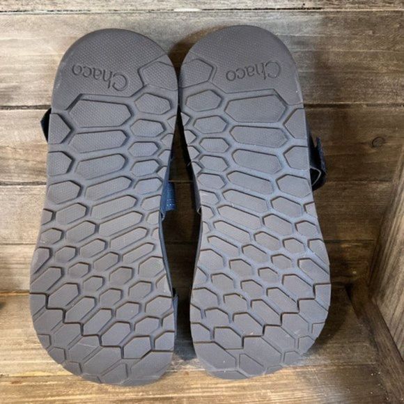 Mens Chaco Chillos‎ Navy Blue Comfort Slides Sandals Size 10 M GUC